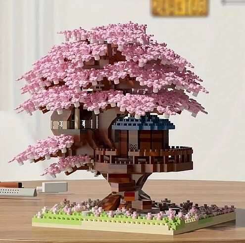 sakura ağacı kiraz ağacı bricks lego