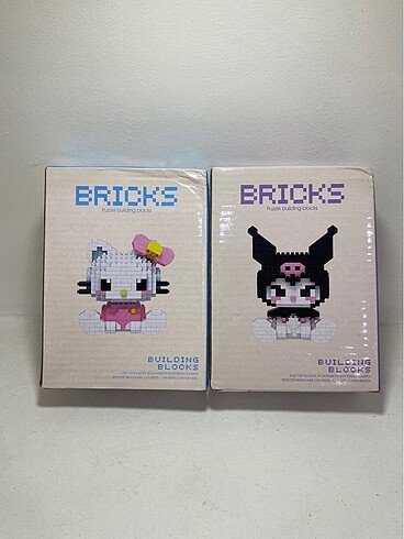 kuromi hello kitty bricks lego