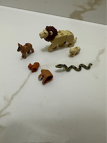 Lego hayvan figürleri