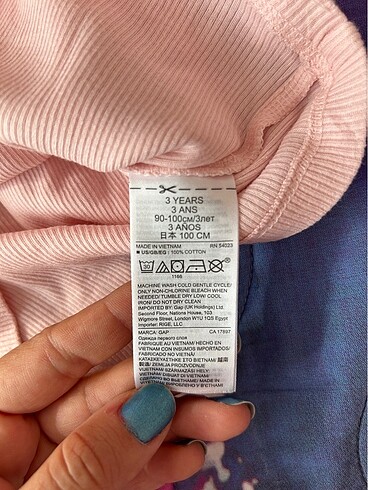 24-36 Ay Beden Gap 3 yaş tshirt