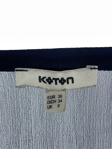 36 Beden lacivert Renk Koton Gömlek %70 İndirimli.