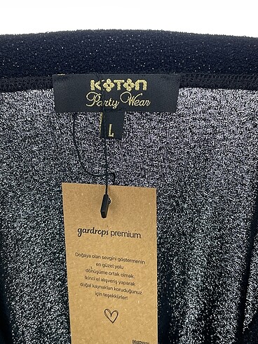 l Beden siyah Renk Koton Uzun Etek %70 İndirimli.