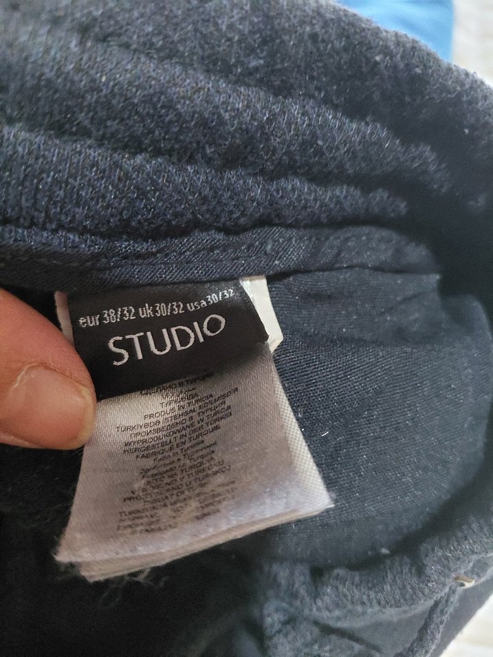 Lacivert Erkek Regular Fit Denim Pantolon - Görsel 2