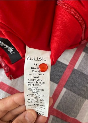 34 Beden Parlak Kırmızı Uzun Abiye Elbise