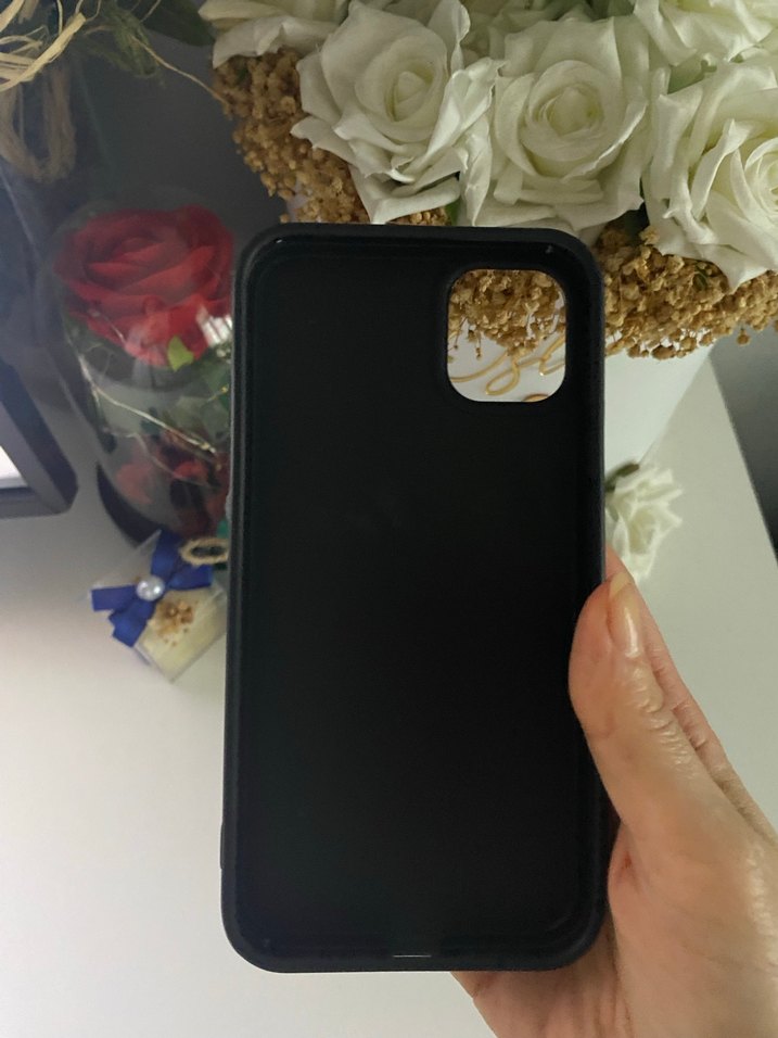 Parlak Siyah Street Wear Telefon Kılıfı - Görsel 3