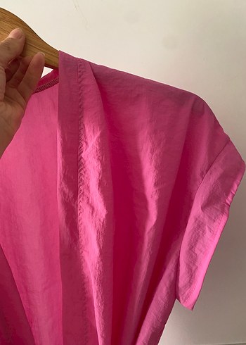 universal Beden pembe Renk Kimono yelek