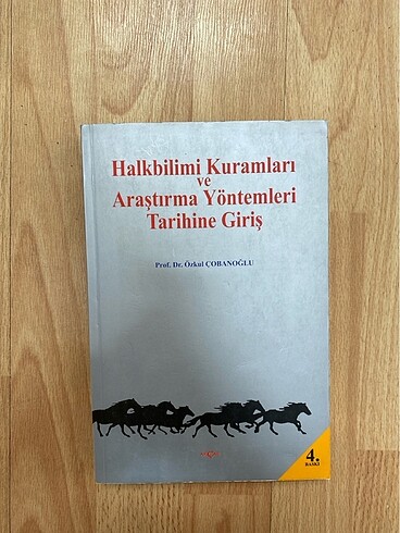 Halkbilimi Kuramları ve Araştırma Yöntemleri Tarihine Giriş