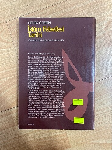  İslam Felsefesi Tarihi