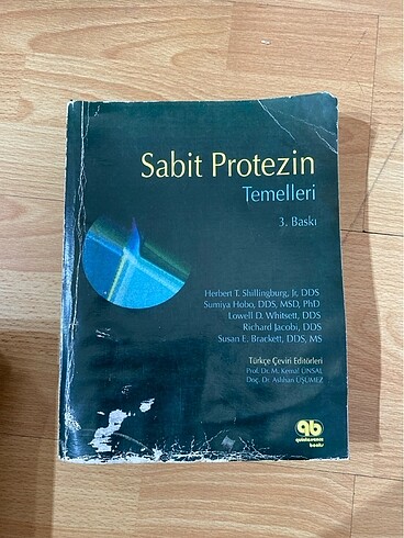 Sabit Protezin Temelleri 3. Baskı