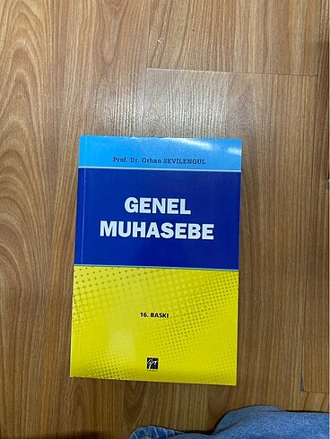 Genel Muhasebe / Prof. Dr. Orhan Sevilengül