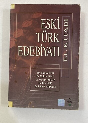 Eski Türk Edebiyatı El kitabı
