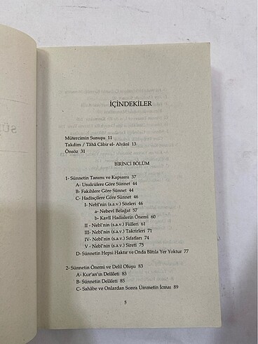  Beden Sünneti Anlamada yöntem / Yusuf el- Kardavi