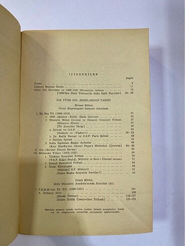  Beden Türkiye ?de Sol Akımlar (1908-1925)
