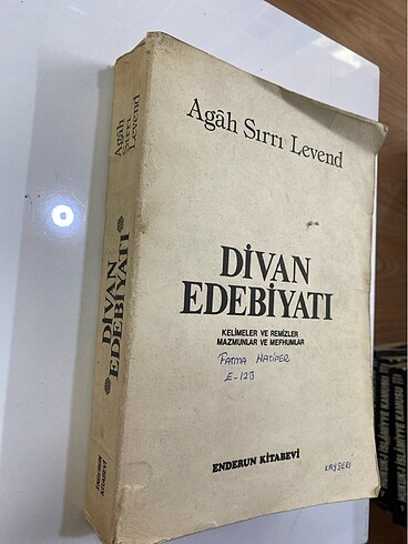  Divan Edebiyatı - Agâh Sırrı Levend