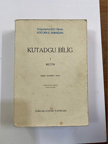 Kutadgu Bilig 1 Metin