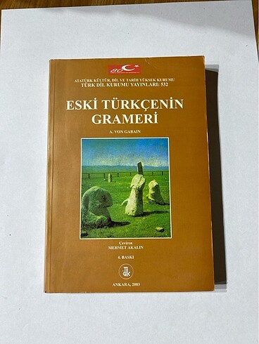 Eski Türkçenin Grameri
