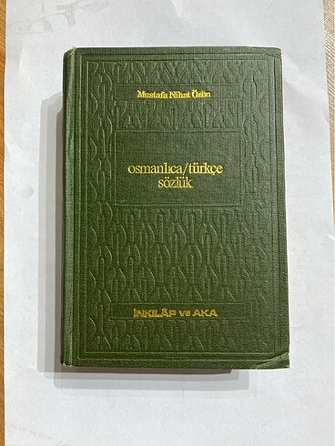 Osmanlıca Türkçe sözlük