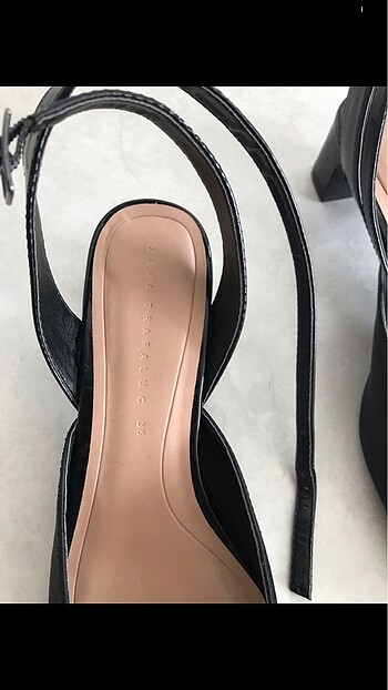 Zara Zara Kısa topuklu sandalet