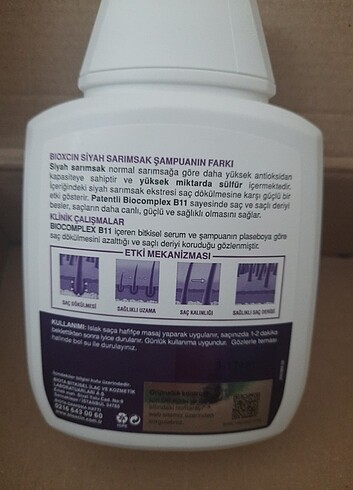 Diğer Bioxcin Saç dökülmesine karşı şampuan