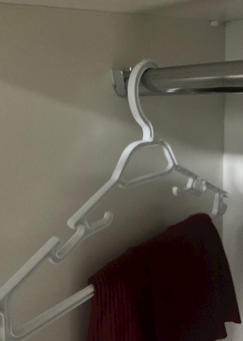 Beyaz Çok Fonksiyonlu Askı
