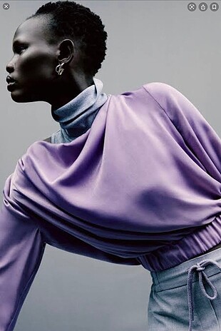 zara crop bluz