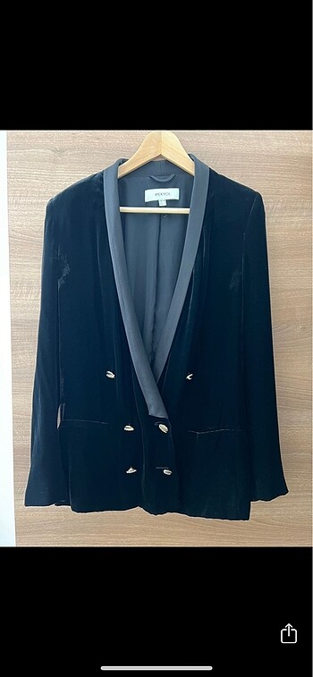 İpekyol kadife blazer