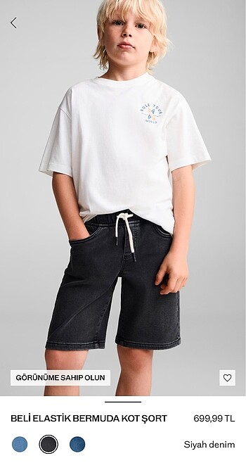Mango Kids Mango erkek çocuk şort