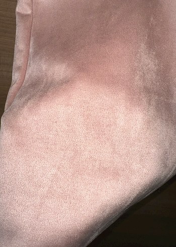 Zara pudra Süet Elbise - Görsel 5