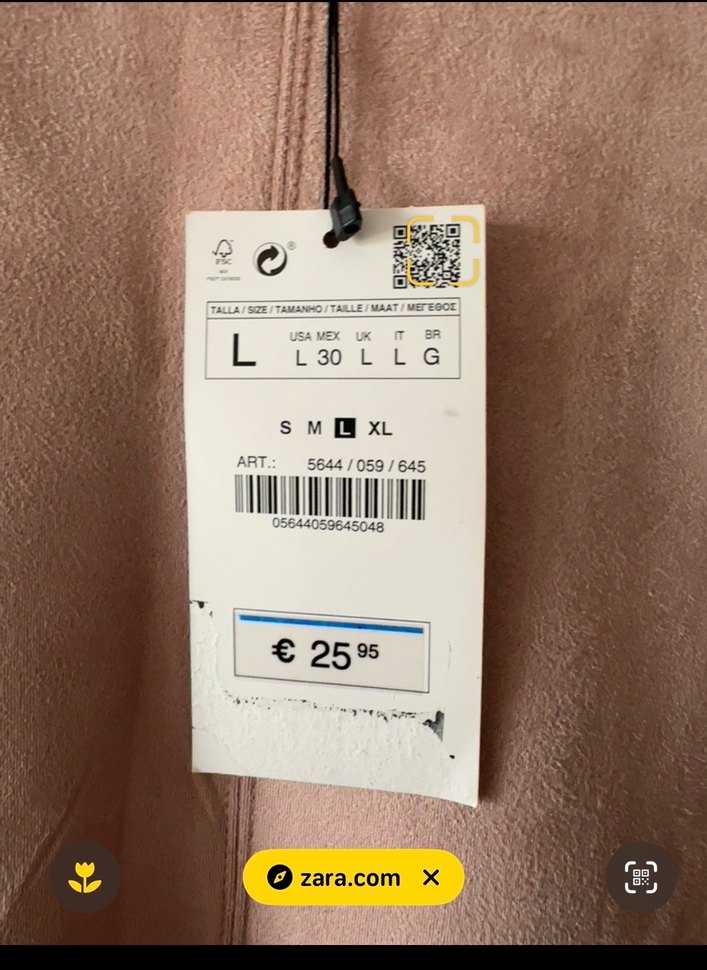 Zara pudra Süet Elbise - Görsel 4