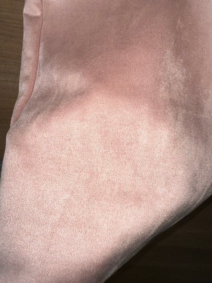 Zara pudra Süet Elbise - Görsel 5