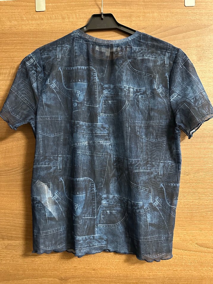 Tül baskılı tshirt - Görsel 2