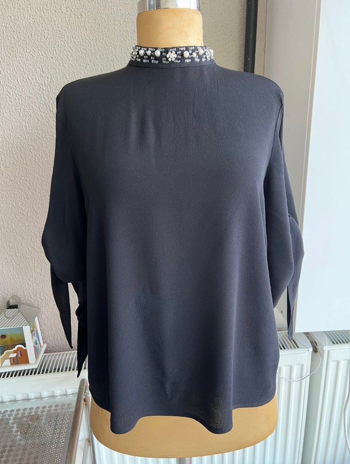 H&M şık bluz - Görsel 5