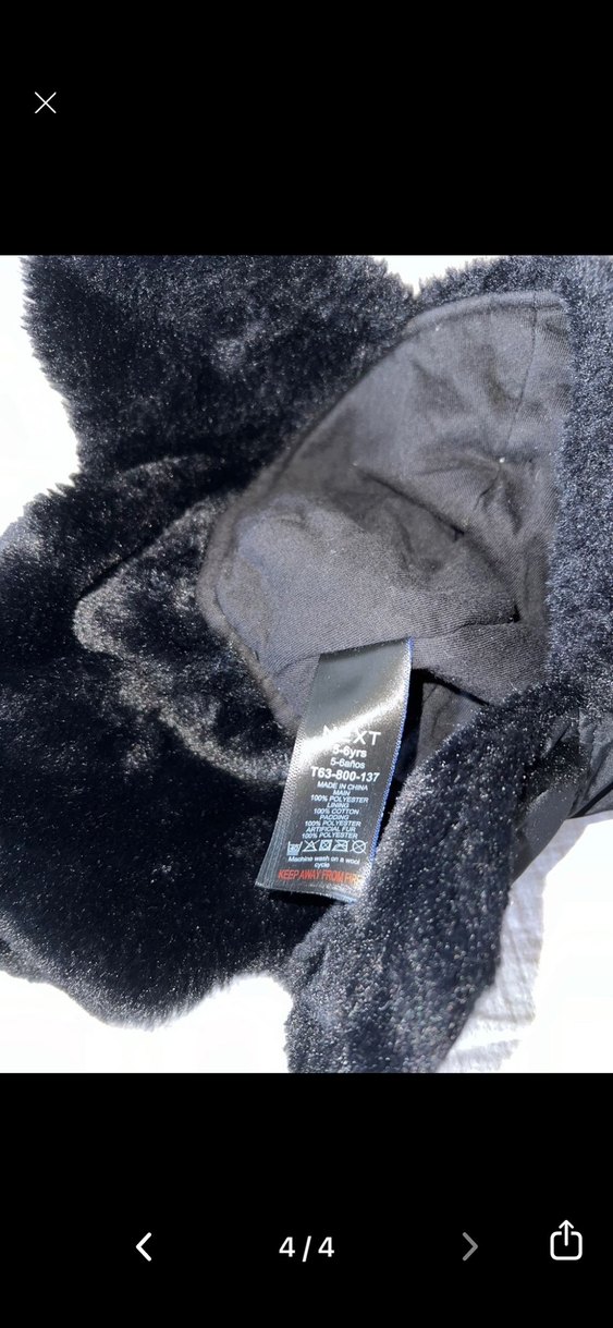 Next çocuk kar şapkası - Görsel 4