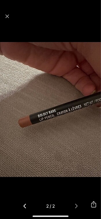 Mac boldly bare dudak kalemi