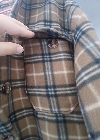 xl Beden Oversize oduncu polar gömlek