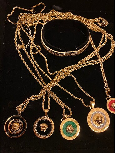 Versace Çelik kolye