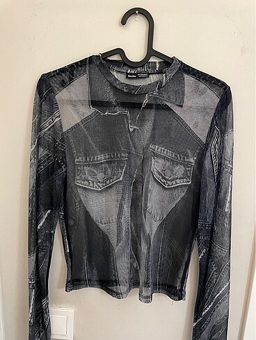 Bershka Bershka transparan bluz