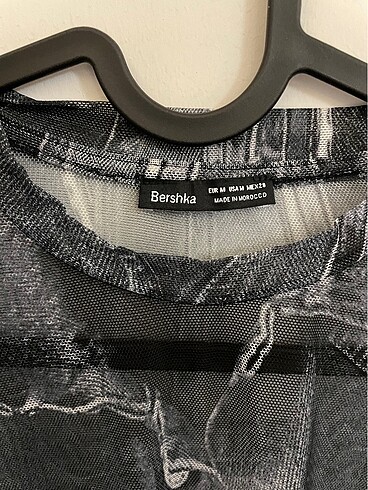 Bershka transparan bluz