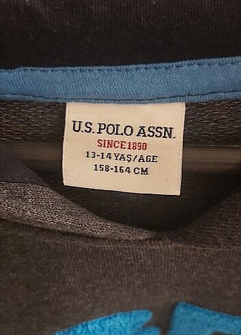 13-14 Yaş Beden lacivert Renk USPA SWEAT SIRT 