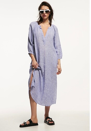 Zara keten tunik elbise
