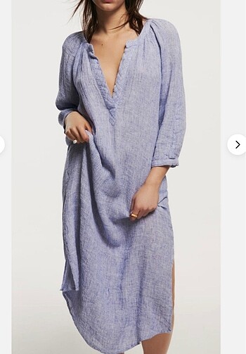Zara Zara keten tunik elbise