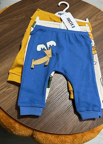 Mavi Uzun Kollu Erkek Bebek Body - Görsel 2