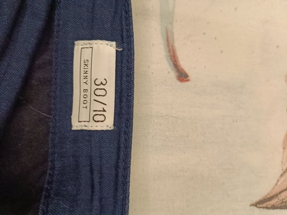 Düğmeli Koyu Mavi likraliKot Pantolon - Görsel 5