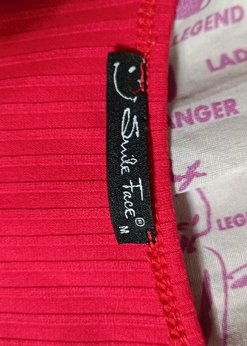 Kırmızı Pilili V Yaka Bluz - Görsel 3