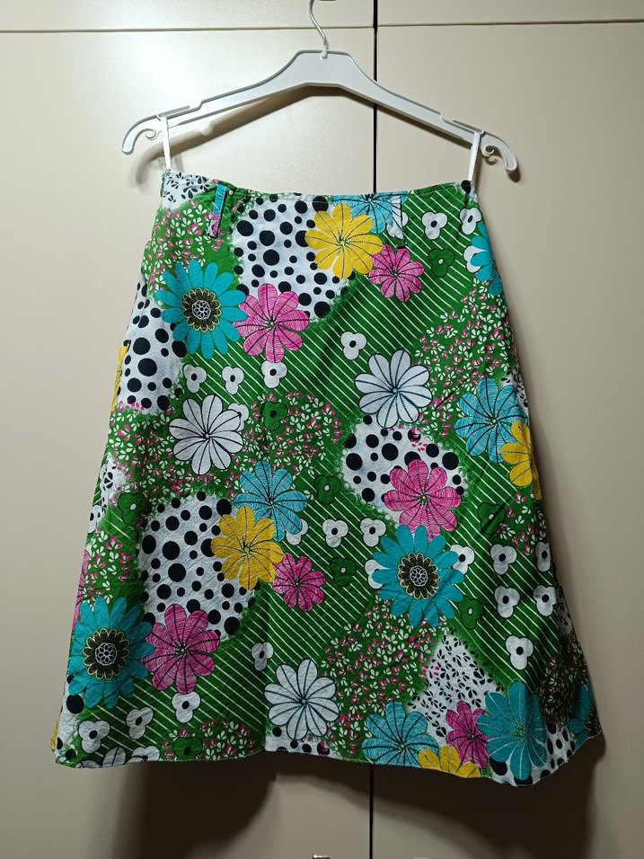 Renkli Desenli Bohem Etek - Görsel 2