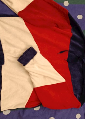 Erkek Renkli Fermuarlı Yumuşak Kumaş Sweatshirt - Görsel 3