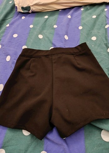 siyah şort Mini Etek - Görsel 3