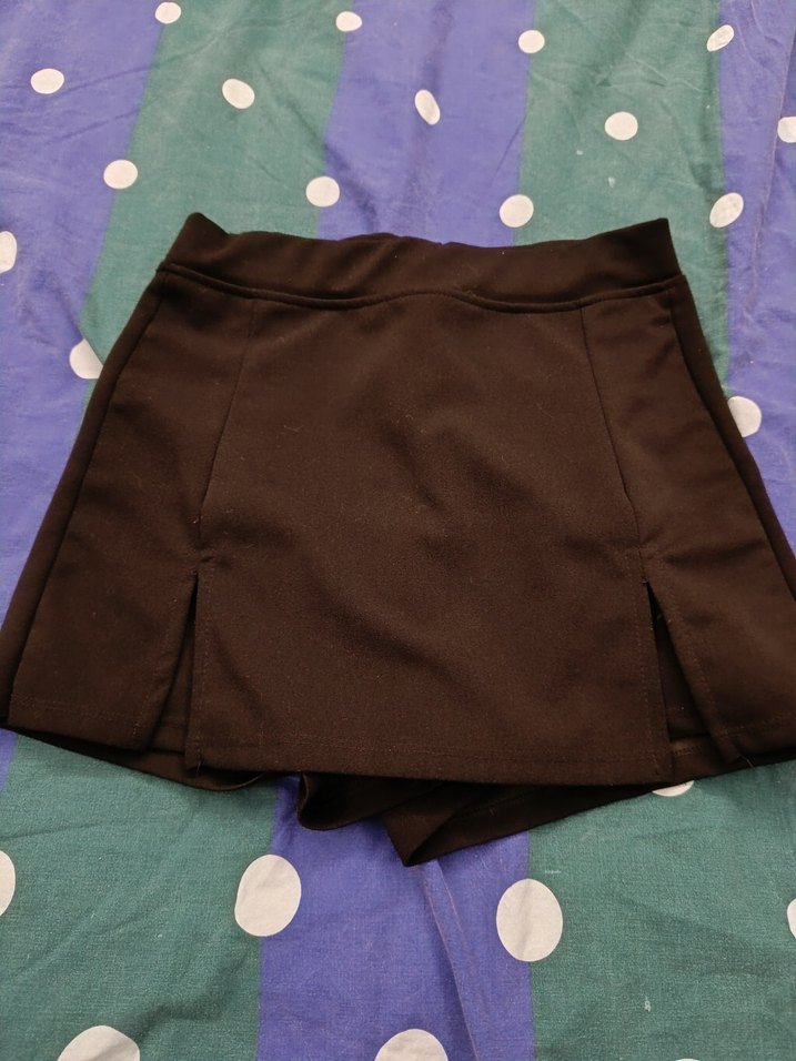 siyah şort  Mini Etek - Görsel 2