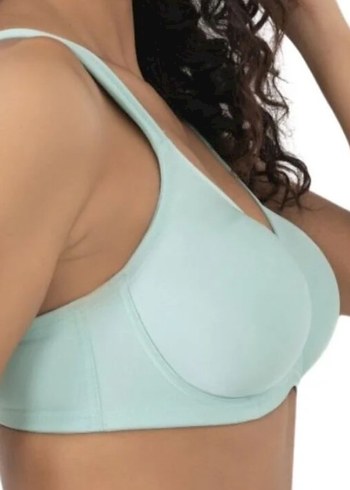 bil yeşili Minimalist Midi Sütyen - Görsel 3