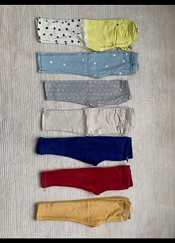 LC Waikiki Toplu satis 12-18 ay tayt ve pantolon